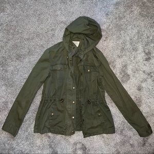 Green Army Jacket by Ashley Outerwear